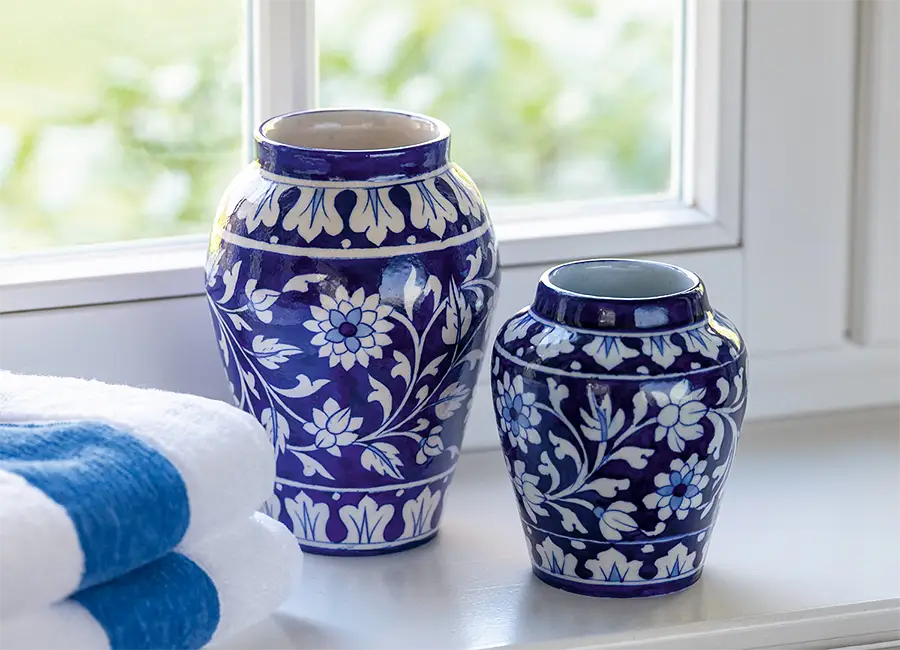 Vasen Blue Pottery Vasen Blue Pottery